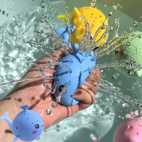 צעצועי אמבט ספוג (לוויתן וחברים)